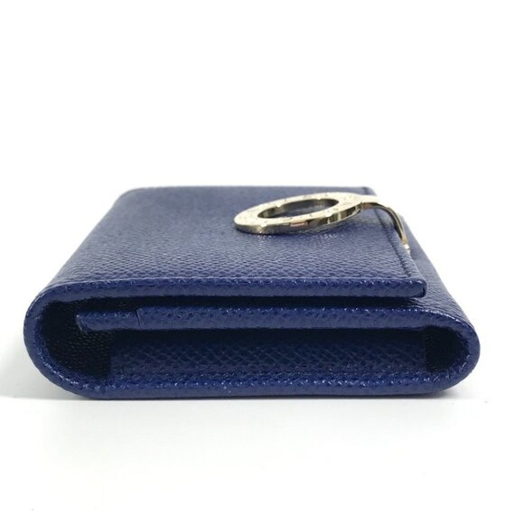 BVLGARI Bvlgari logo clip Business Card Holder Pass Case Folded Card Case - Picture 4 of 12